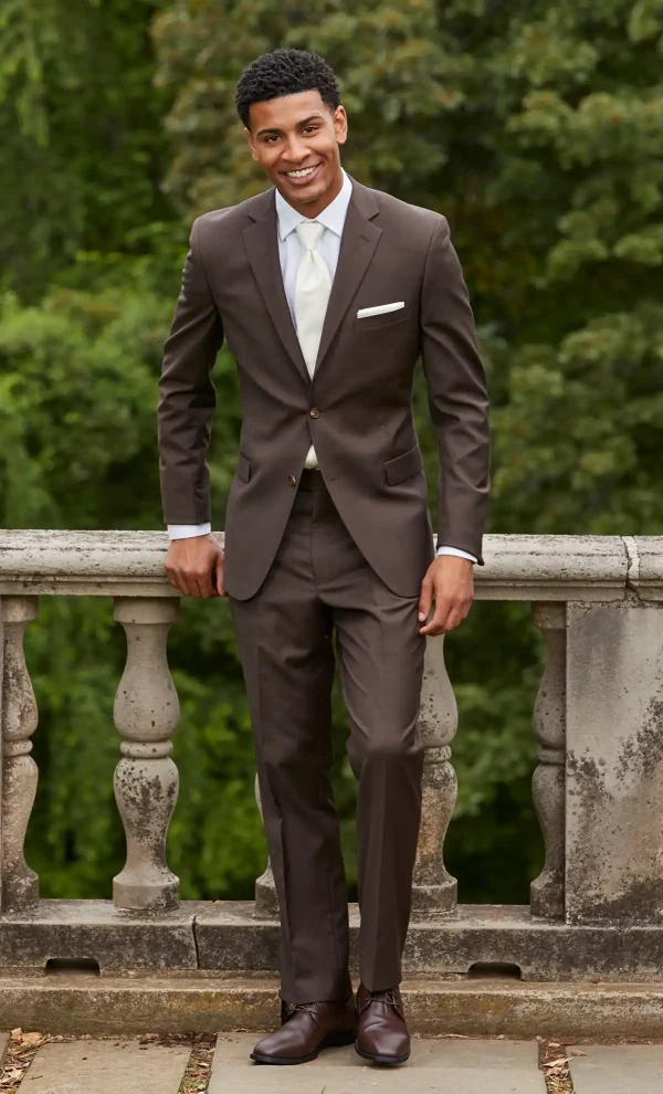 Bruno Magli Brown Suit