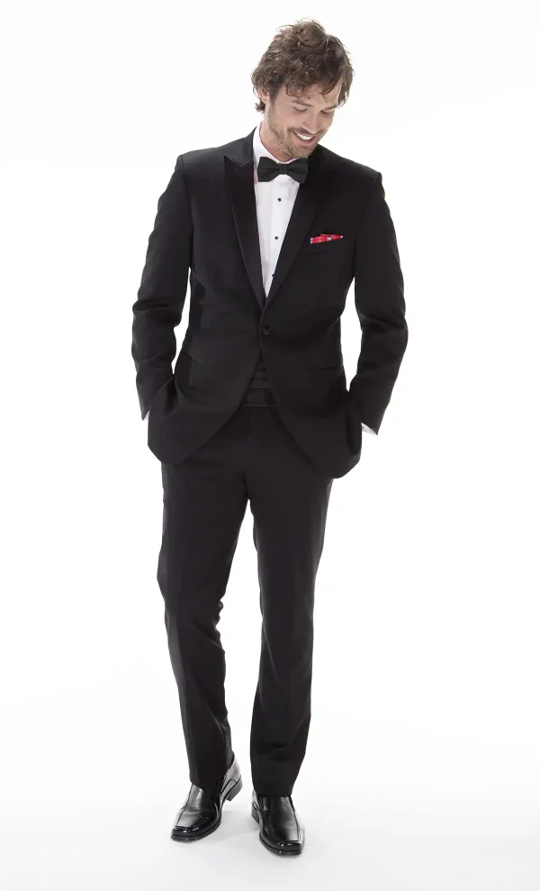 Ike Behar Black Tuxedo