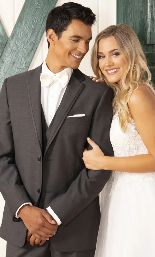 Kenneth Cole Grey Tuxedo