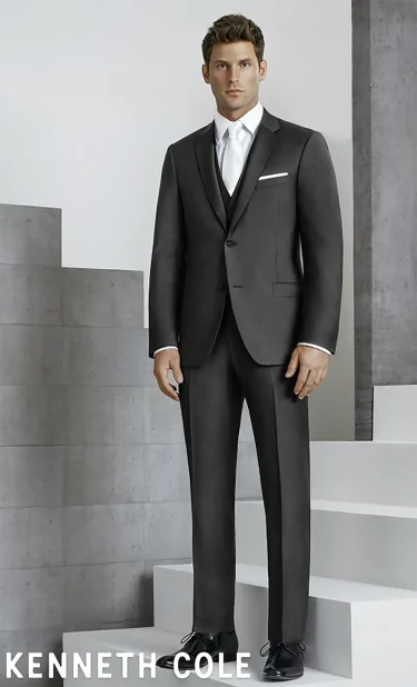 Kenneth Cole Grey Tuxedo