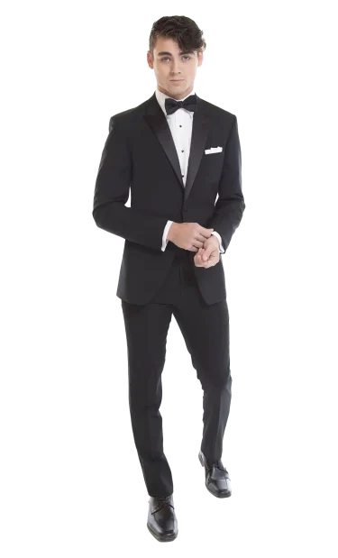 Kenneth Cole Black Parkville Tuxedo