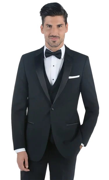 Kenneth Cole Black Parkville Tuxedo