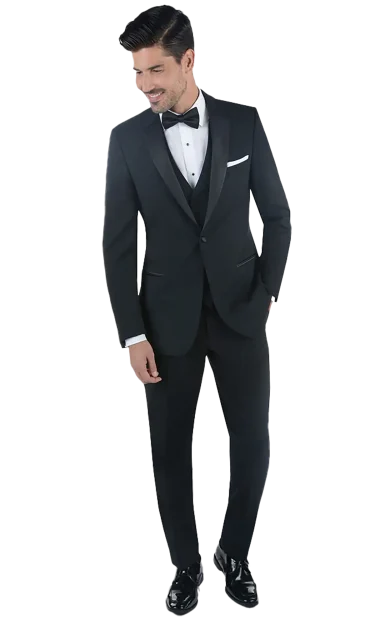 Kenneth Cole Black Parkville Tuxedo