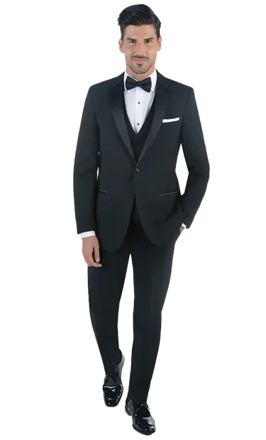 Kenneth Cole Black Parkville Tuxedo