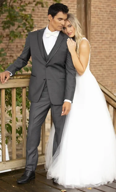 Kenneth Cole Grey Tuxedo