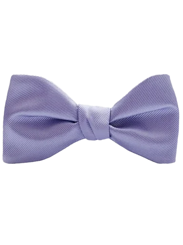 Modern Solid Bali Lavender Bow Tie