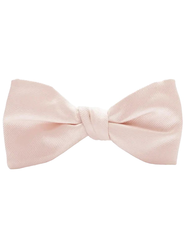 Mr. Burch Blush Modern Solid Bow Tie