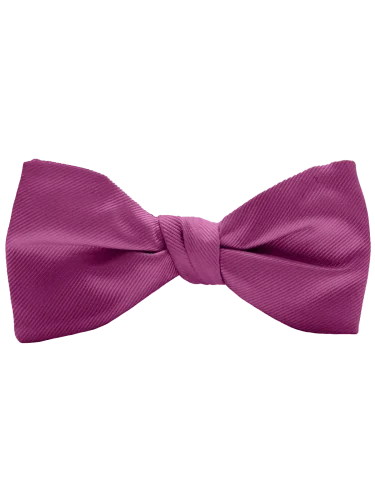 Mr. Burch Raspberry Modern Solid Bow Tie