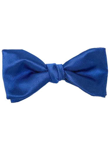 Mr. Burch Modern Solid Royal Blue Bow Tie