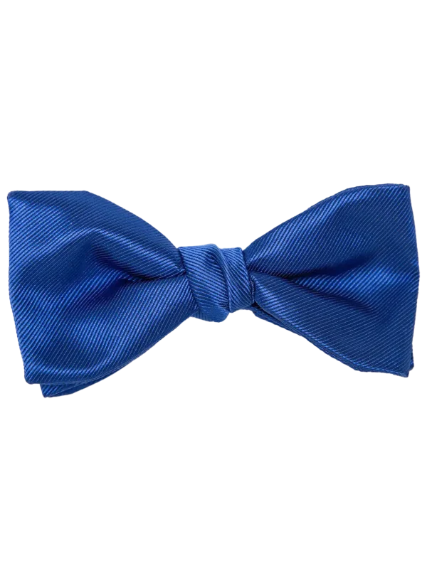 Mr. Burch Modern Solid Royal Blue Bow Tie