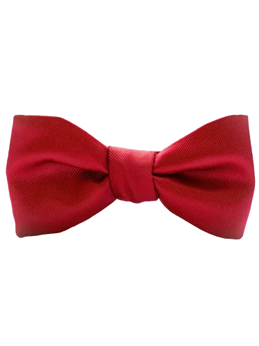 Ruby Modern Solid Bow Tie