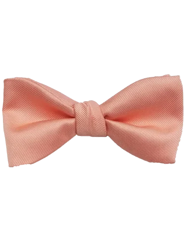 Mr. Burch Modern Solid Salmon Bow Tie