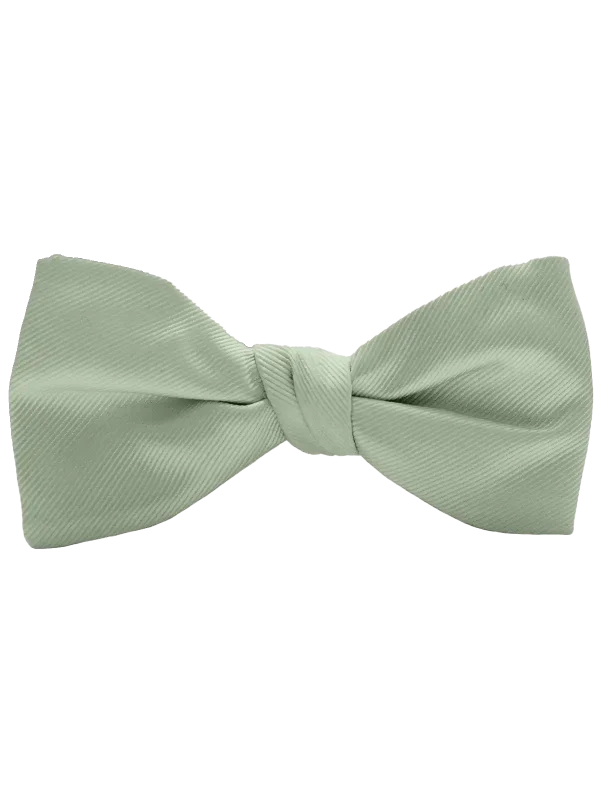 Mr. Burch Modern Solid Sea Mist Bow Tie