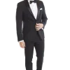 One button black notch tuxedo