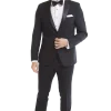 One button black notch tuxedo