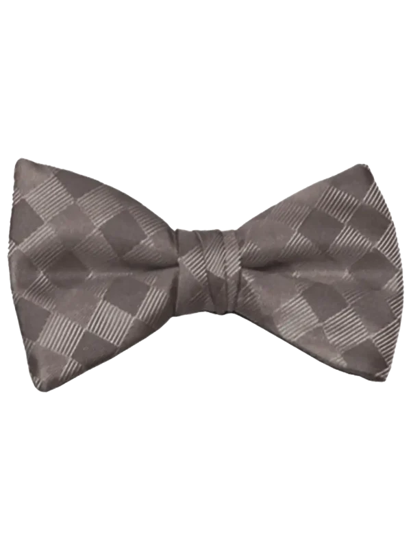 Charcoal Romance Bow Tie