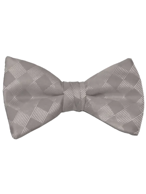 Platinum Romance Bow Tie