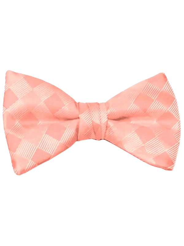 Mr. Burch Romance Salmon Bow Tie