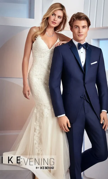 Ike Behar Navy Sebastian Tuxedo